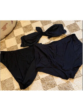 American eagle black bikini xl - 3x